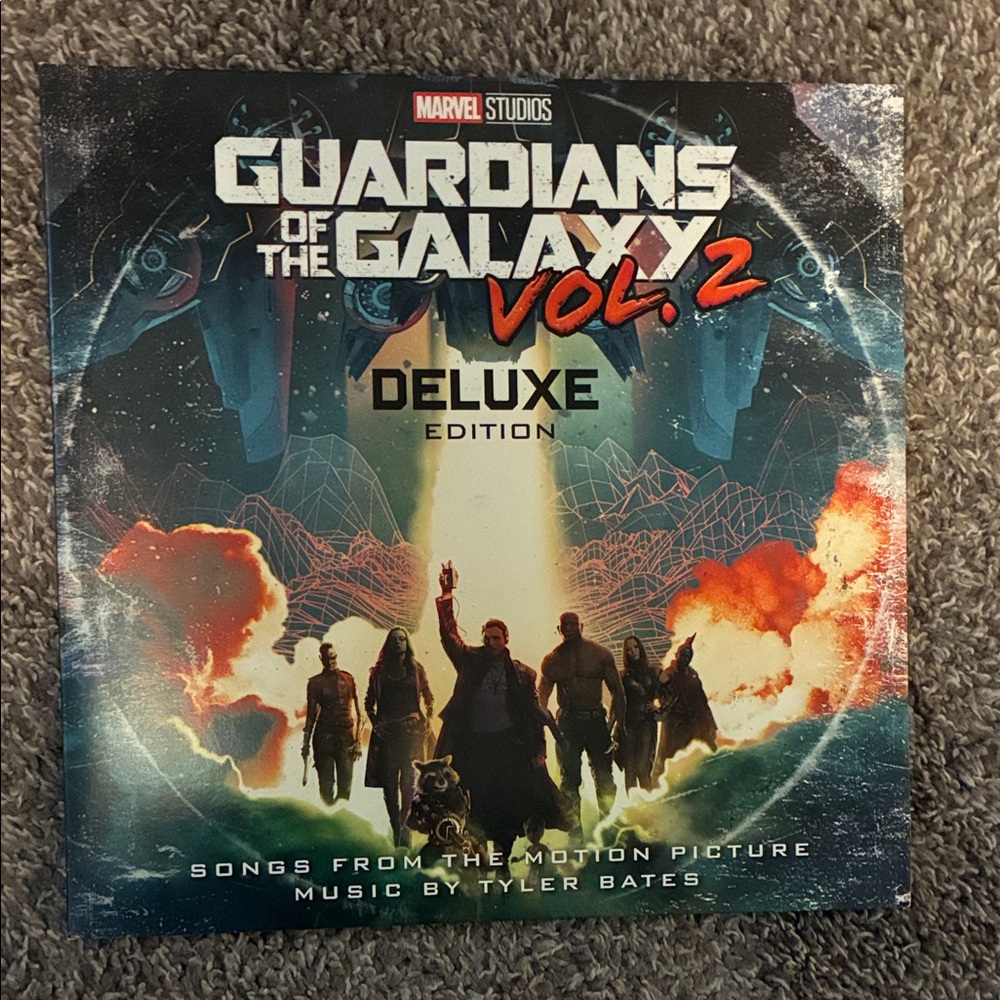 Marvel Guardians of the Galaxy Vol. 2 Deluxe Edition Vinyl Record